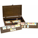 Rummy Set, Wooden Case