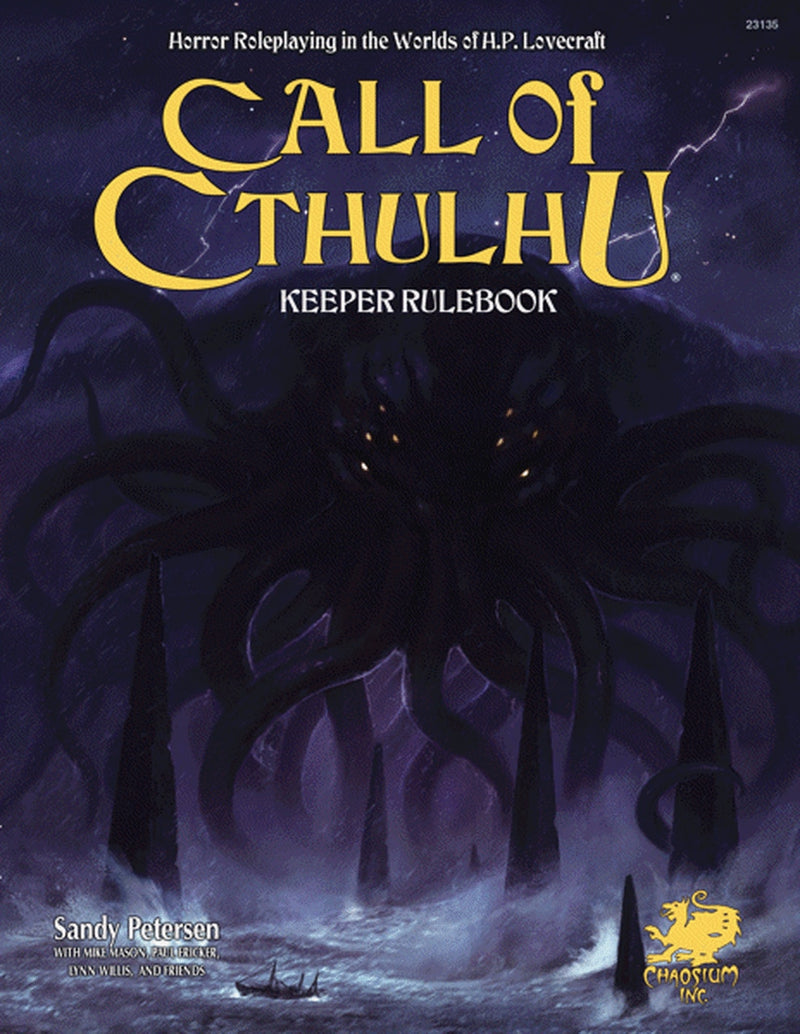 Rpg Call Of Cthulhu 7e Keeper's Rulebook