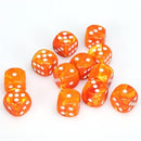 Chessex  12d6 Vortex Solar/white