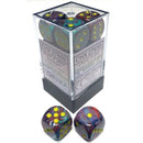 Chessex  12d6 Festive Mosiac/yellow