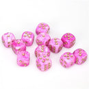 Chessex 12d6 Vortex Pink/gold