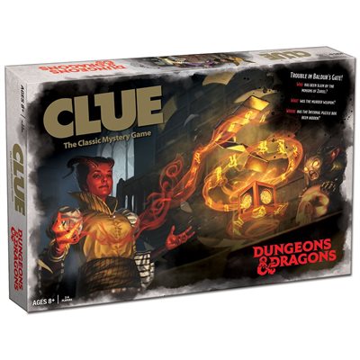 Mg Clue Dungeons & Dragons Edition
