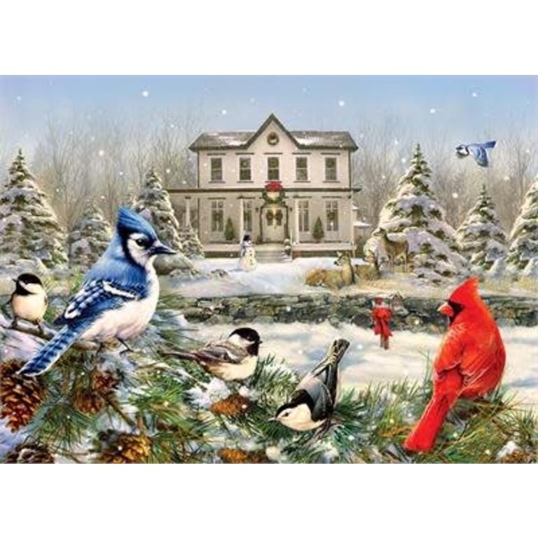 Cobble Hill Puzzle 1000 Piece Country House Birds