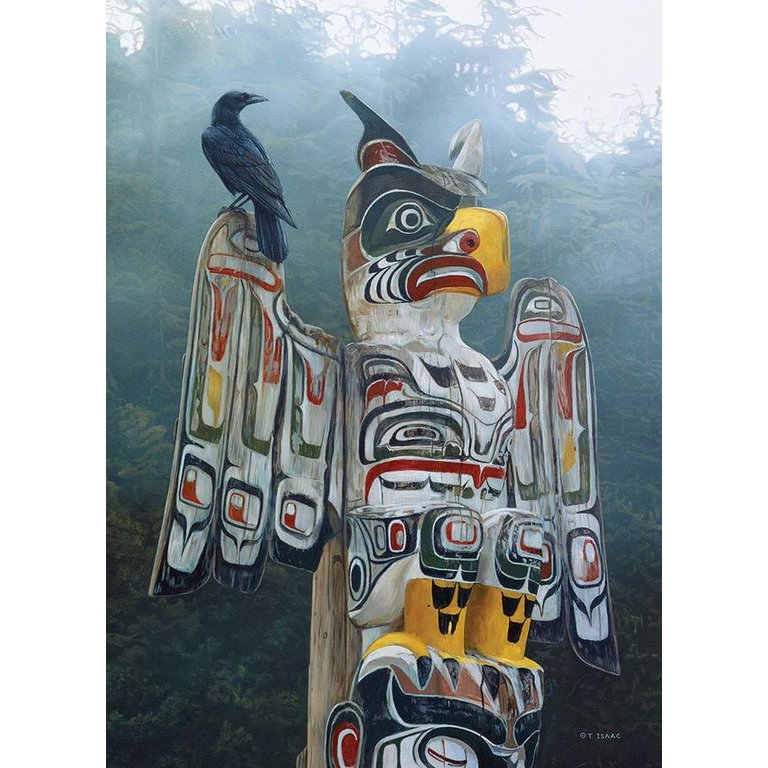 Cobble Hill Puzzle 1000 Piece Totem Pole In The Mist