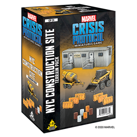 Mcp31 Marvel Crisis Protocol Nyc Construction Site Terrain Expansion