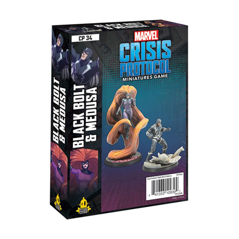 MCP34 Marvel Crisis Protocol Black Bolt and Medusa Character Pack