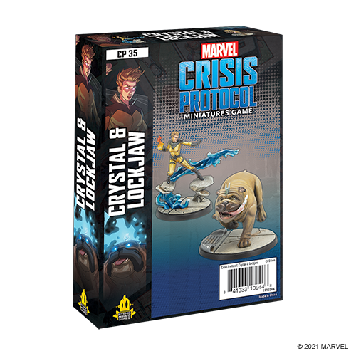 MCP35 Marvel Crisis Protocol Crystal & Lockjaw Character Pack