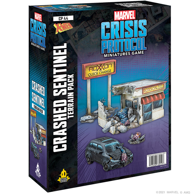 MCP44 Marvel Crisis Protocol Crashed Sentinel Terrain Pack