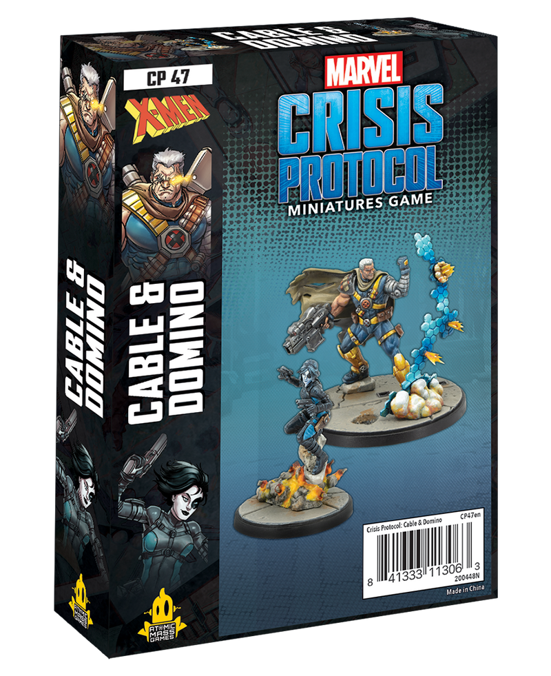 MCP47 Marvel Crisis Protocol Domino & Cable Character Pack