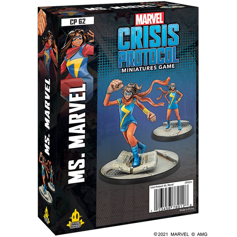 MCP62 Marvel Crisis Protocol Ms. Marvel Character Pack