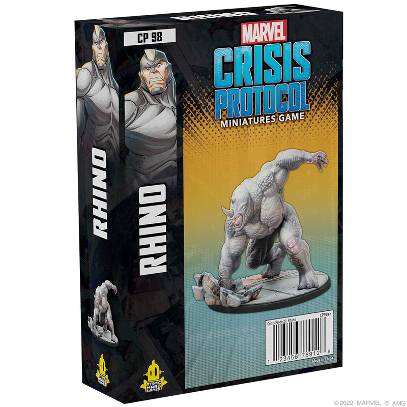 MCP98 Marvel Crisis Protocol Rhino Character Pack