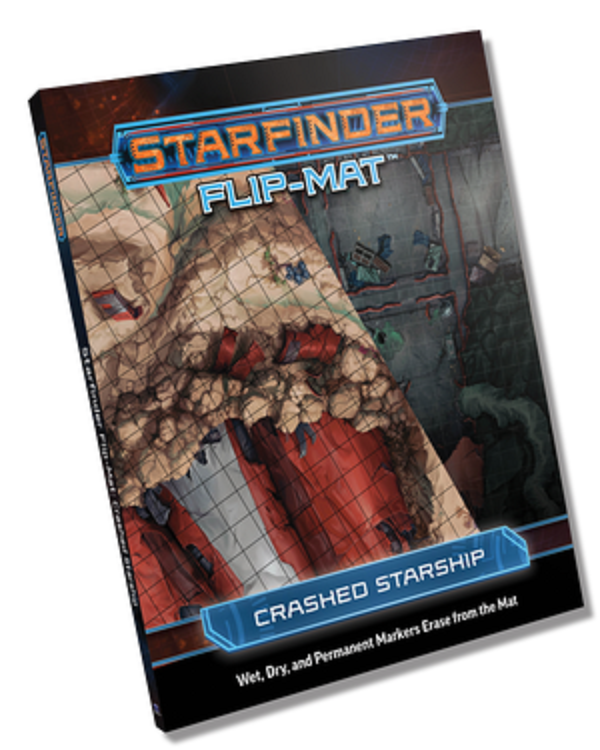 Starfinder Flip-Mat Crashed Starship