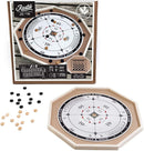 Crokinole Board 2 In 1 Rustik Brand Deluxe