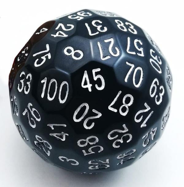 Dice Fbg D100 Black