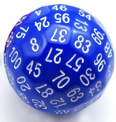 Dice Fbg D100 Blue