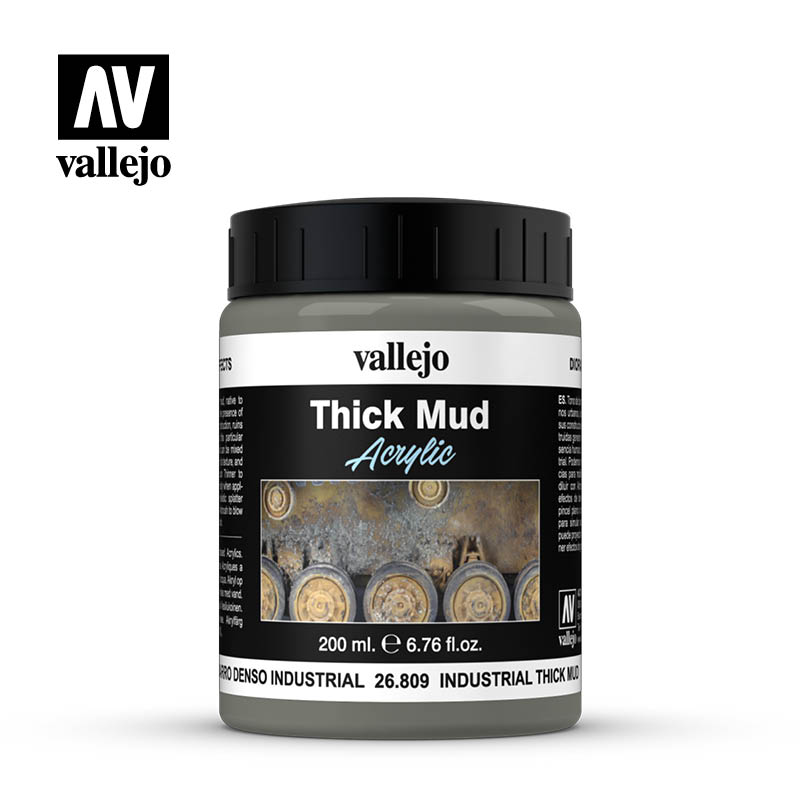 Vallejo Thick Mud: Industrial Thick Mud