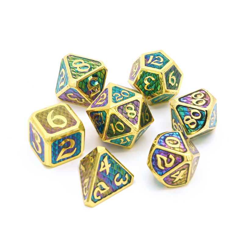 Die Hard Dice Set - Drakona Khaos Hemera