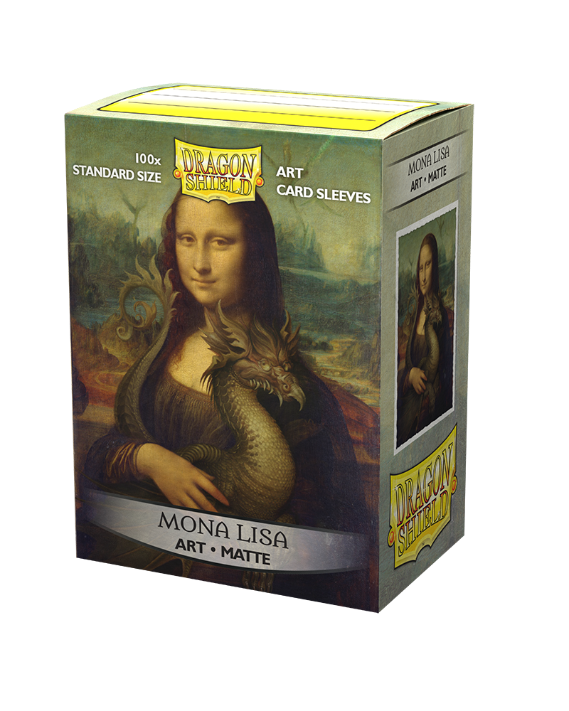 Dragon Shield Sleeves: Matte Art Mona Lisa (100)