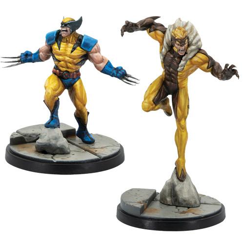 Mcp40 Marvel Crisis Protocol Wolverine & Sabertooth Character Pack