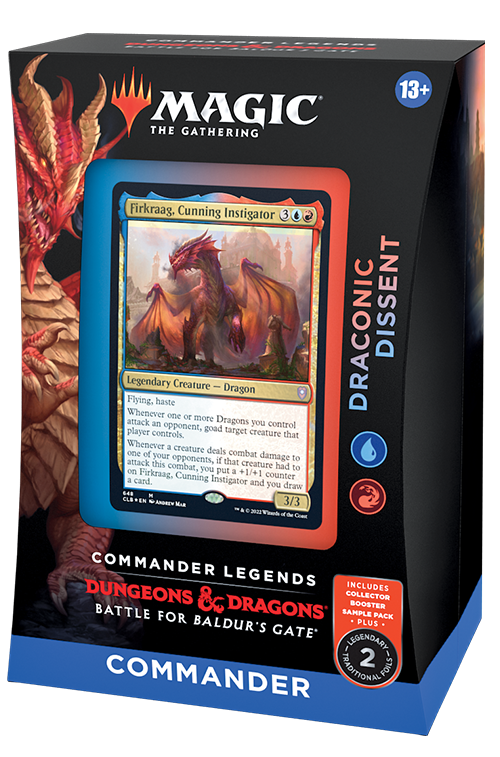 MTG Commander Legends: Battle for Baldur's Gate Commander Deck
