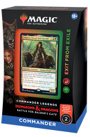 MTG Commander Legends: Battle for Baldur's Gate Commander Deck