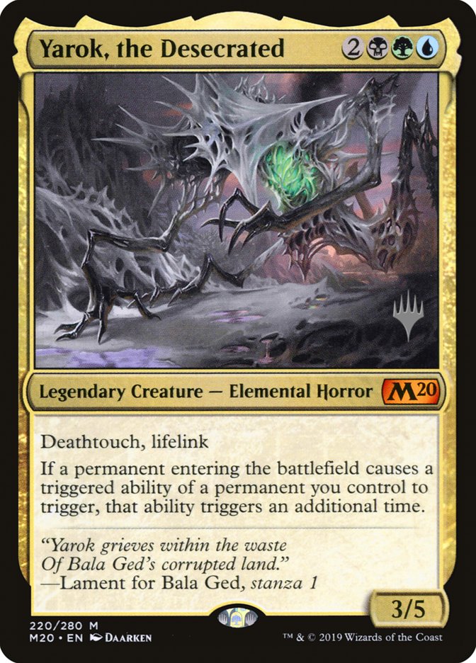 Yarok, the Desecrated (Promo Pack) [Core Set 2020 Promos]