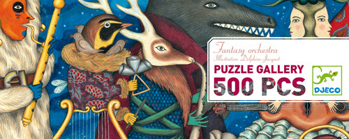 Puzzle Djeco Gallery Puzzle 500 Piece Fantasy Orchestra