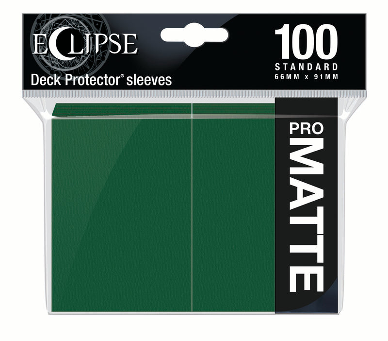 Ultra PRO Sleeves: Eclipse Matte Forest Green (100)