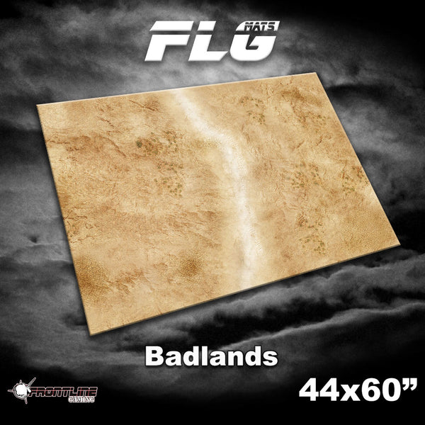 Frontline Gaming Mat 44"x60" Badlands 1