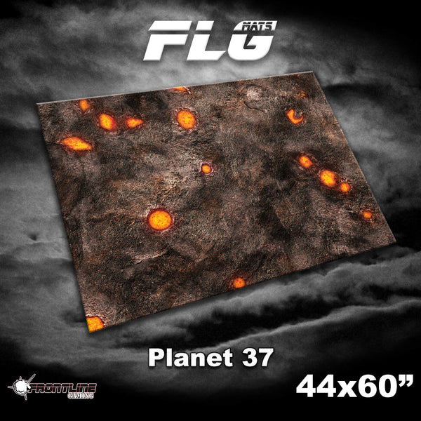 Frontline Gaming Mat 44"x60" Planet 37