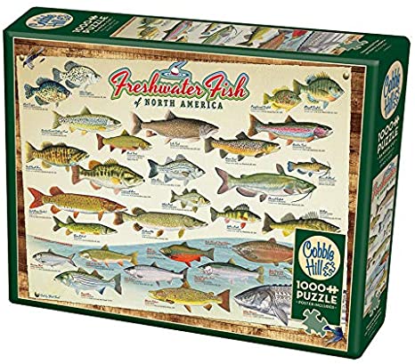 Cobble Hill Puzzle 1000 Piece Freshwater Fish