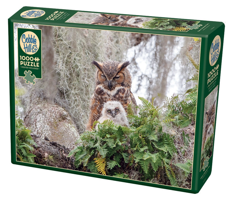 Cobble Hill Puzzle 1000 Piece Great Horned Owl