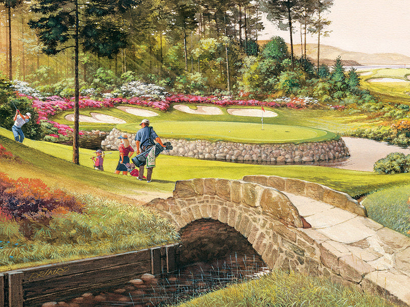 Cobble Hill Puzzle 275 Pc Easy Handling Golf Course