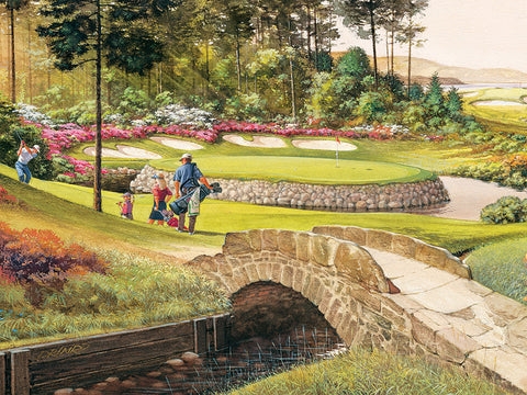 Cobble Hill Puzzle 275 Pc Easy Handling Golf Course