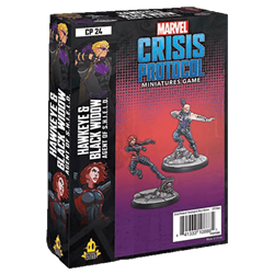 Mcp24 Marvel Crisis Protocol Hawkeye And Black Widow Character Pack