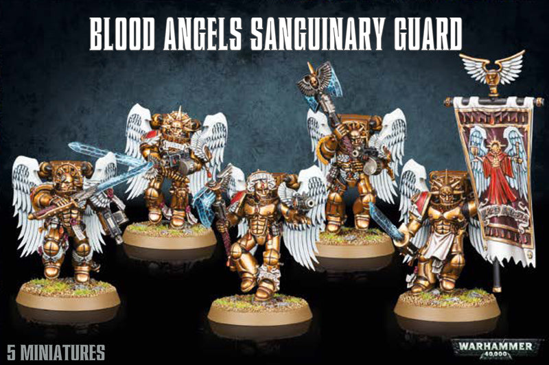 GW Warhammer 40K Blood Angels Sanguinary Guard