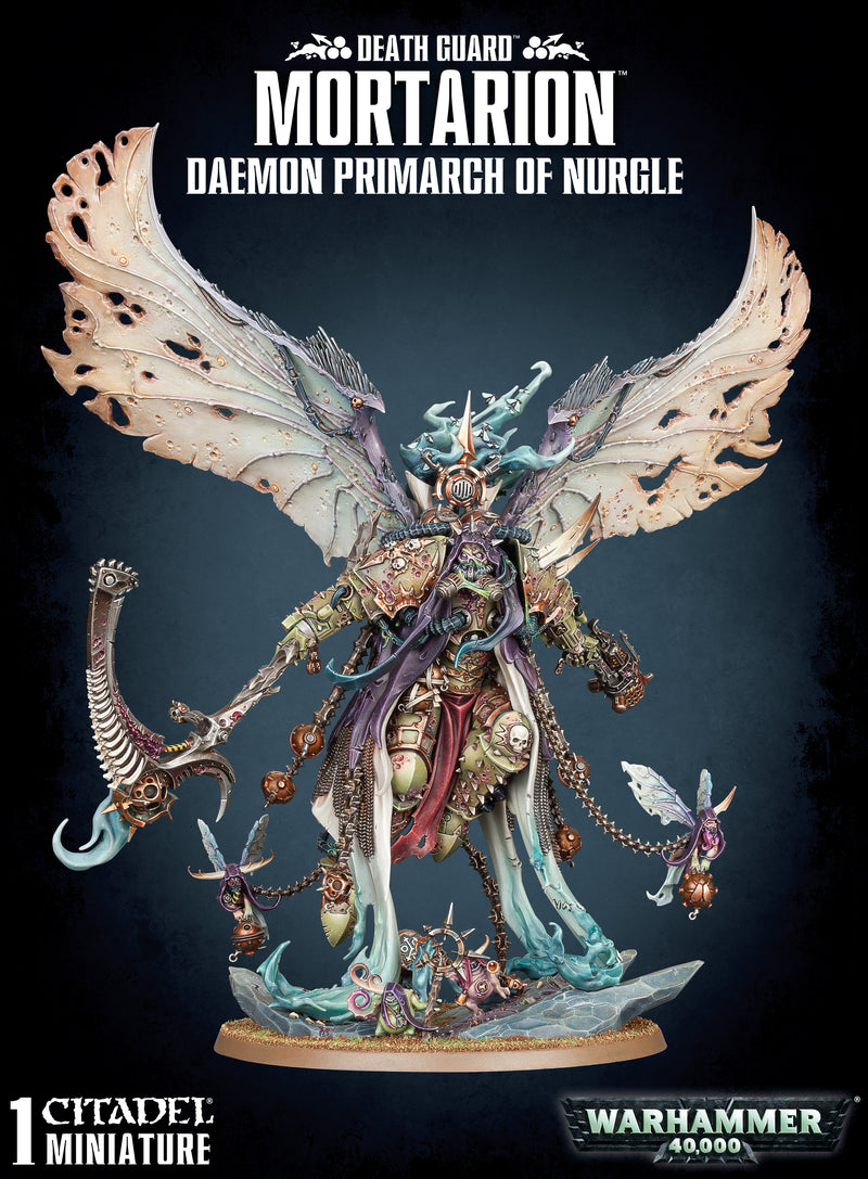 GW Warhammer 40K Death Guard Mortarion Daemon Primarch of Nurgle