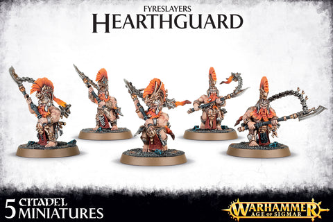 GW Age of Sigmar Fyreslayers Auric Hearthguard/Hearthguard Berzerkers