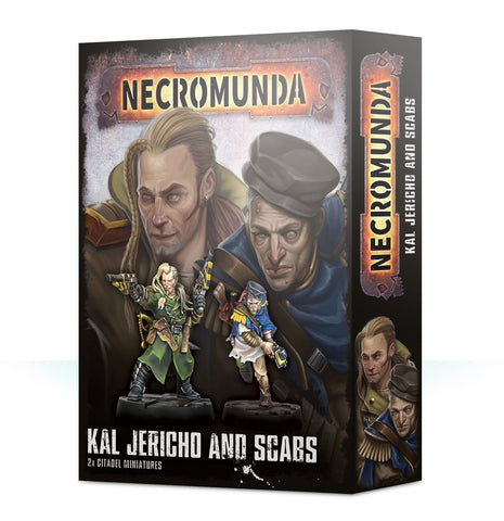 GW Necromunda Kal Jericho And Scabs