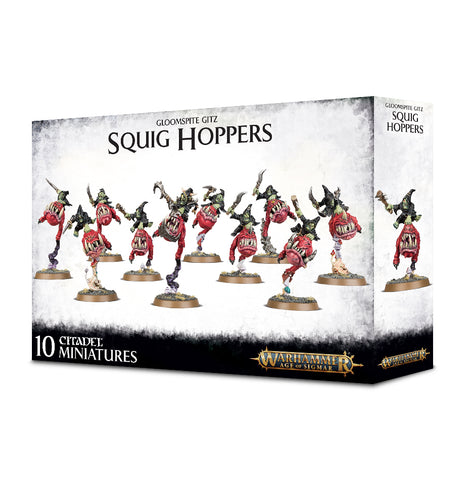 GW Age of Sigmar Gloomspite Gitz Squig Hoppers/Boingrot Bounderz
