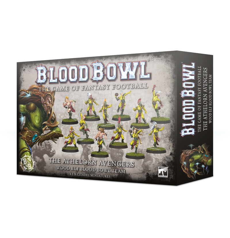 GW Blood Bowl Wood Elf Team: The Athelorn Avengers