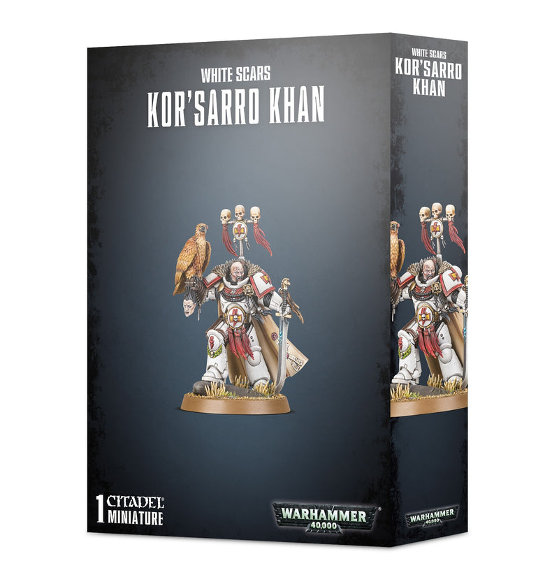 GW Warhammer 40K White Scars Kor'sarro Khan