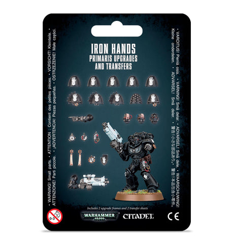 GW Warhammer 40K Iron Hands Primaris Upgrades