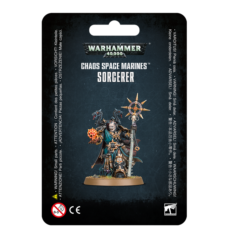 GW Warhammer 40K Chaos Space Marine Sorcerer