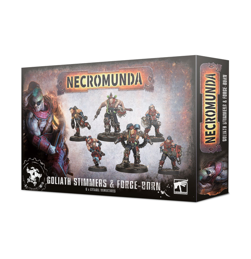 GW Necromunda Goliath Stimmers & Forge-born