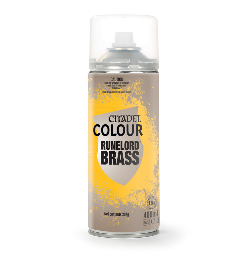 GW Citadel Spray Runelord Brass