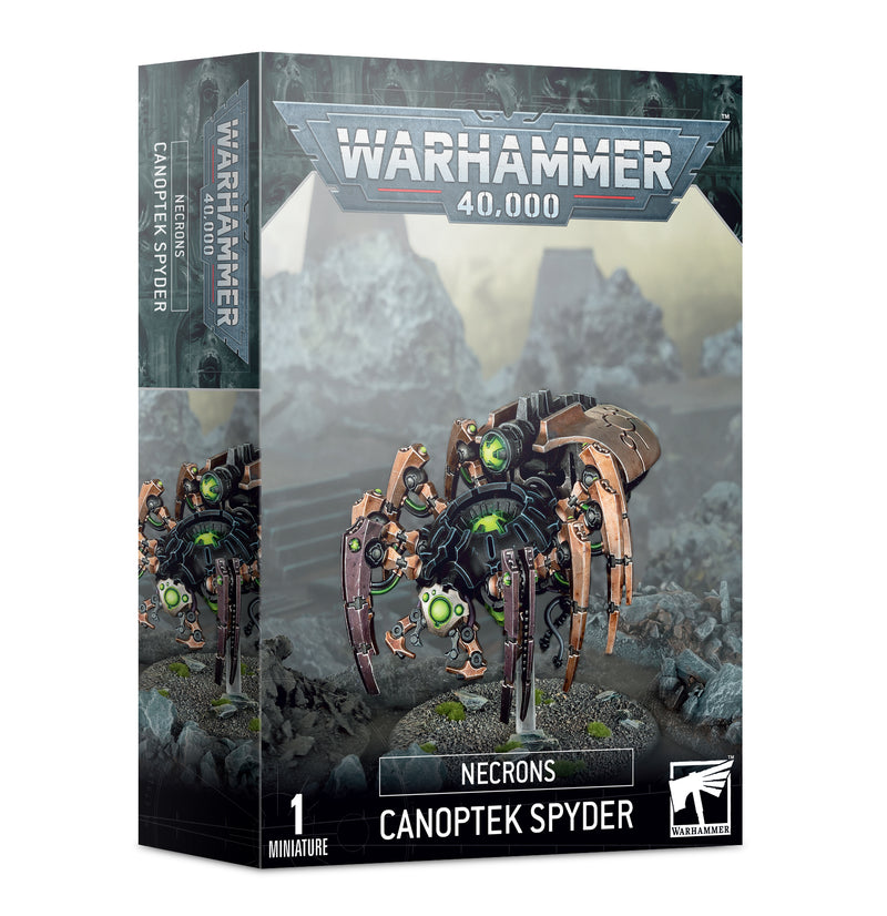 GW Warhammer 40K Necrons Canoptek Spyder