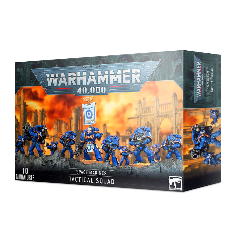 GW Warhammer 40K Space Marines Tactical Squad