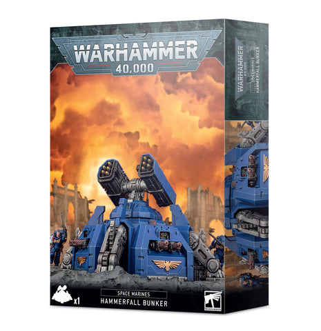 GW Warhammer 40K Space Marines Hammerfall Bunker