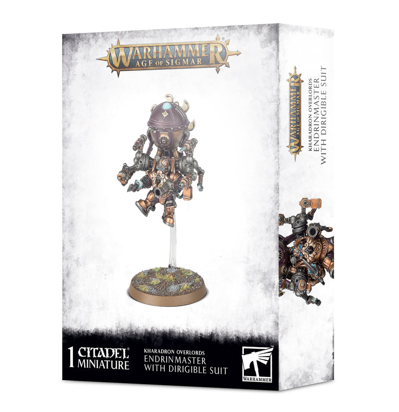 GW Age of Sigmar Kharadron Overlords Endrinmaster With Dirigible Suit